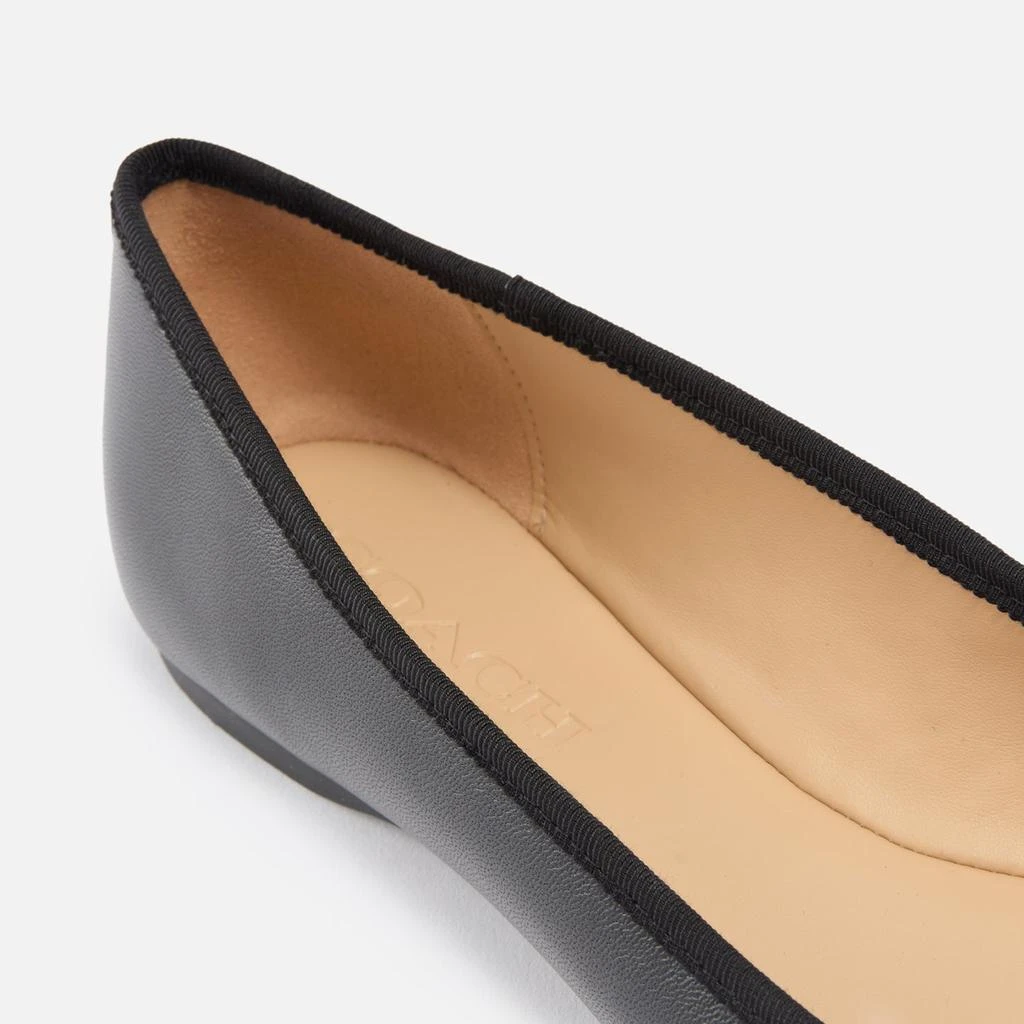 Coach Coach Women's Abigail Leather Ballet Flats 4