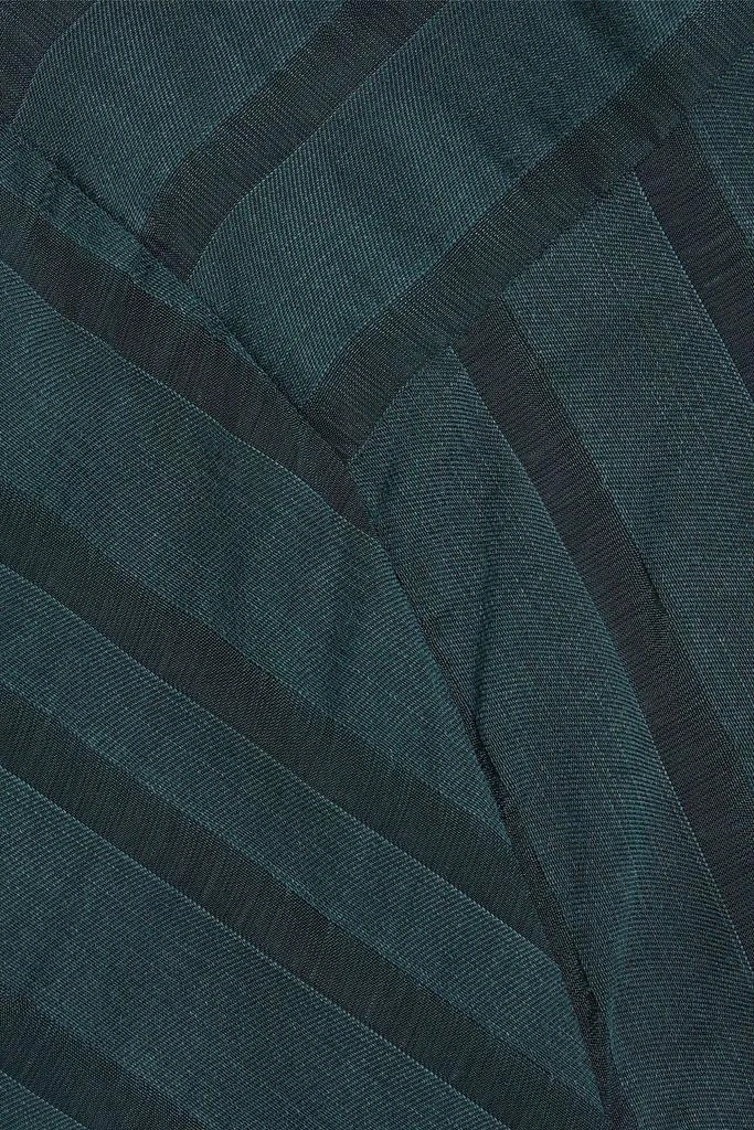 IRIS & INK Striped lyocell-blend jacquard shirt 4