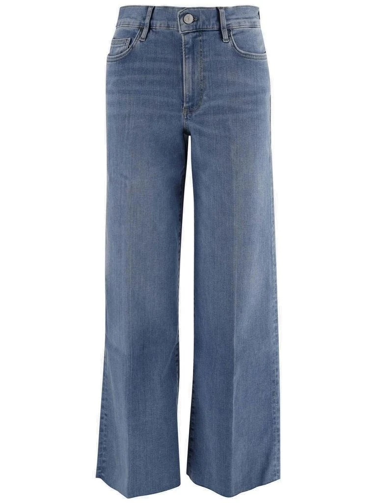 FRAME Frame Le Slim Palazzo Raw Fray Jeans 1