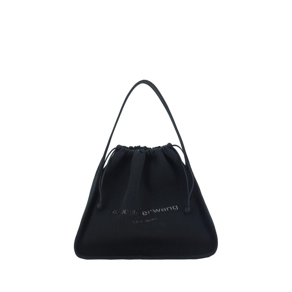 Alexander Wang BLACK FABRIC LARGE RYAN HANDBAG - Tote Bags