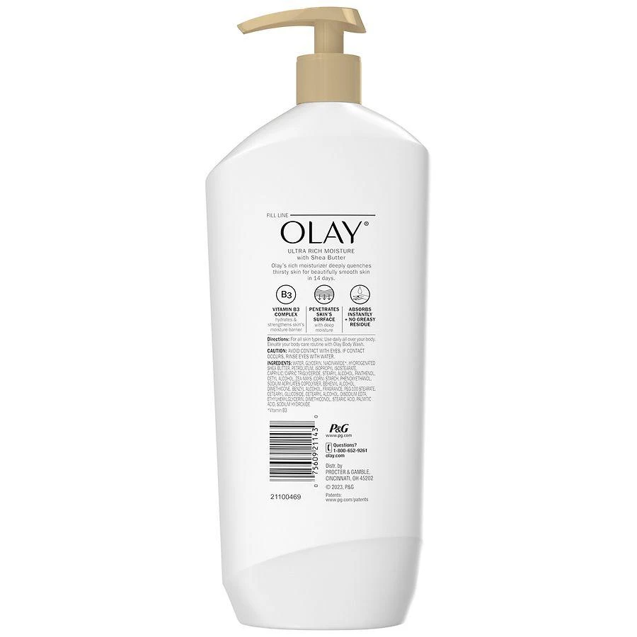 Olay Hand & Body Lotion Ultra Rich Moisture Shea 3