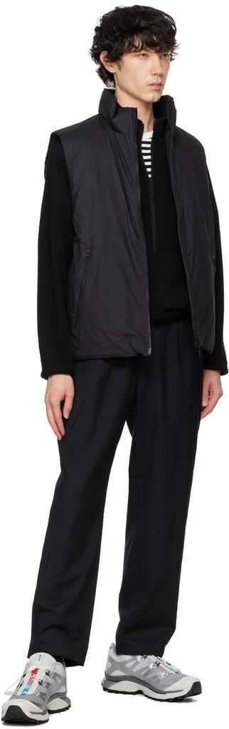 Goldwin Black WINDSTOPPER BY GORE-TEX LABS Puffy Vest 4