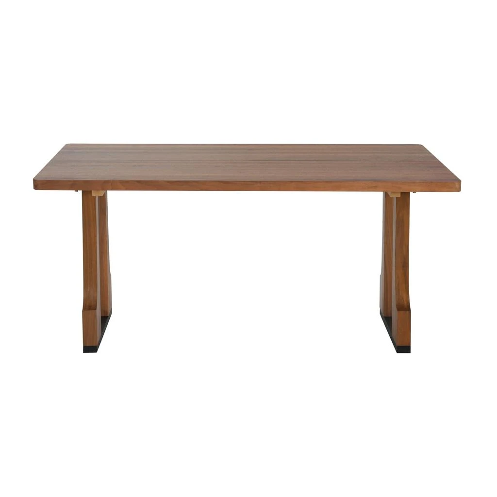 Streamdale Furniture Streamdale 63" Rectangular Dining Table (Walnut) 4