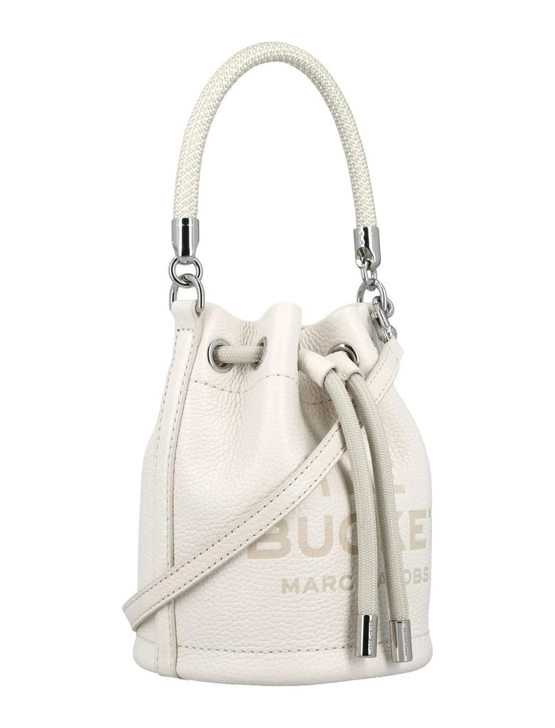 Marc Jacobs Marc Jacobs Logo Debossed Drawstring Mini Bucket Bag 3