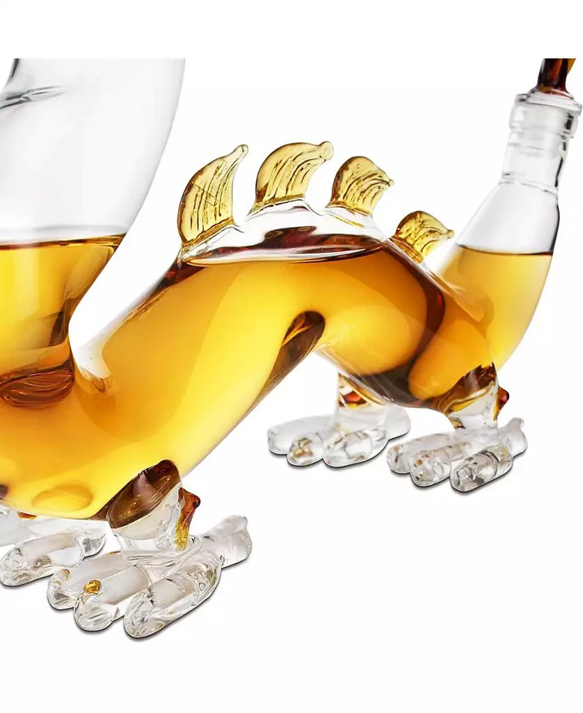 The Wine Savant Year Of The Dragon Whiskey and Wine Decanter 4