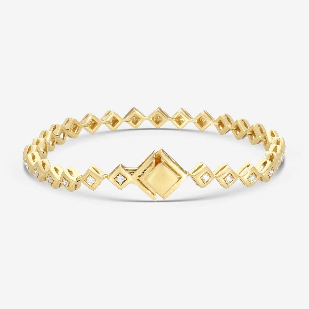 Roberto Coin Roberto Coin 18K Yellow Gold Diamond Bracelet 7772926AYLBX 1