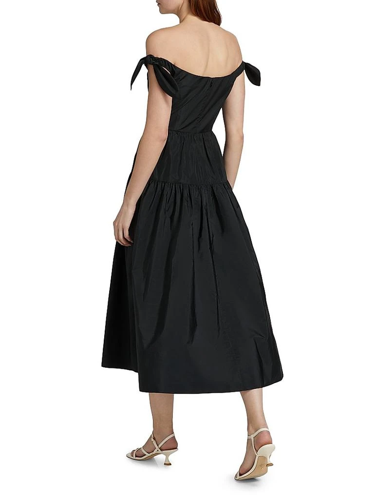 Tanya Taylor Ashland Off-the-Shoulder Cocktail Dress 5