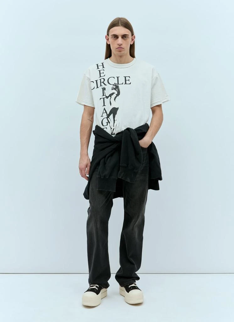HYSTERIC GLAMOUR x CIRCLE HERITAGE Pin Up Girl T-Shirt 2