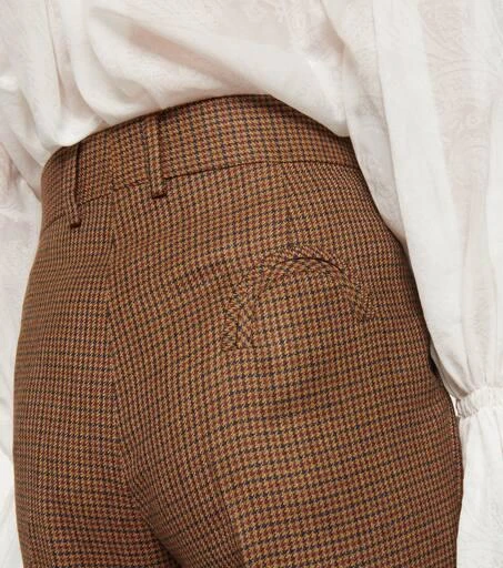BLAZÉ MILANO Virago high-rise virgin wool straight pants 5