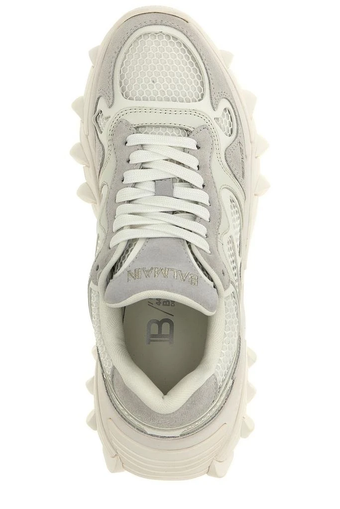 Balmain Balmain B-East Panelled Sneakers 4
