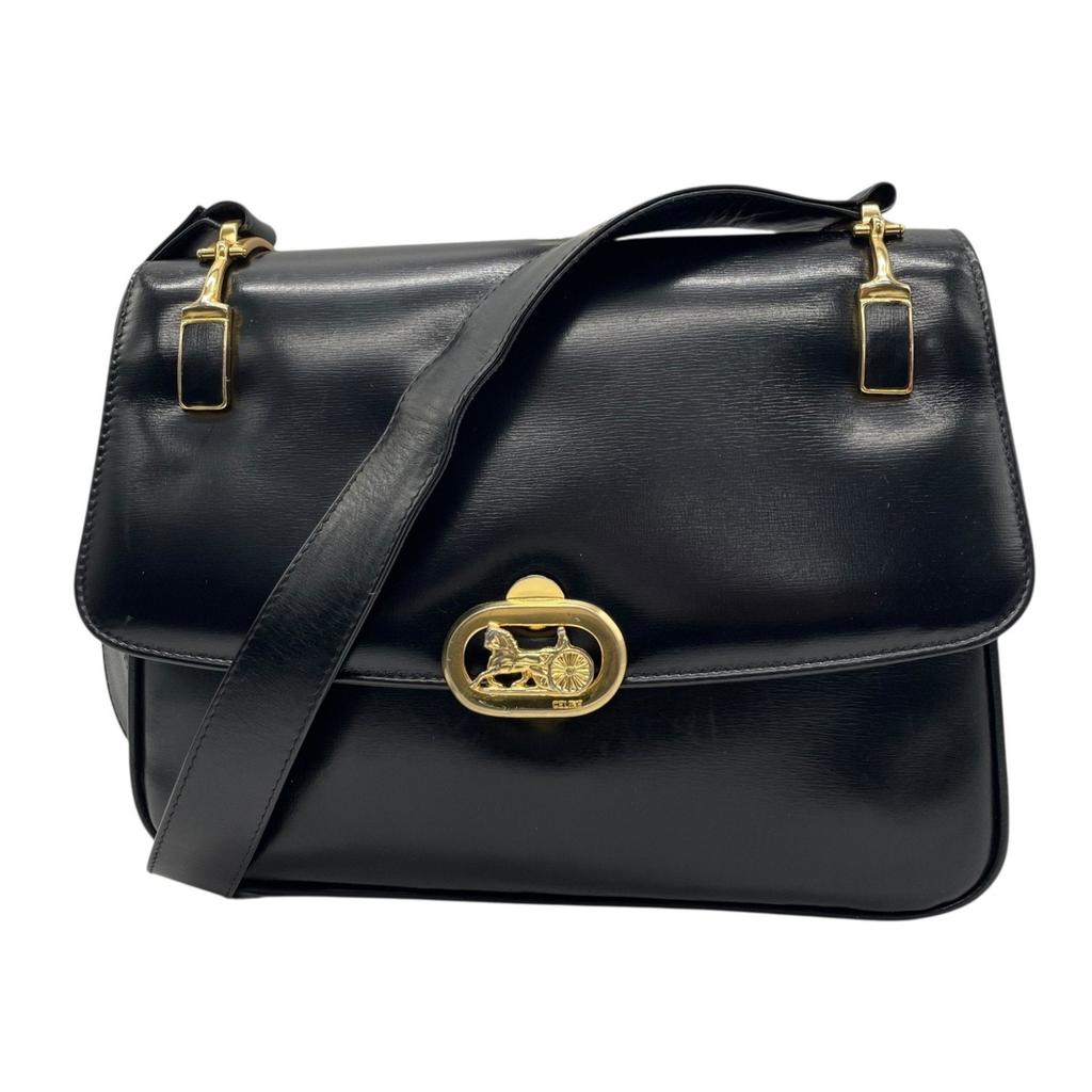 Celine Leather Shoulder Bag (Pre-Owned)