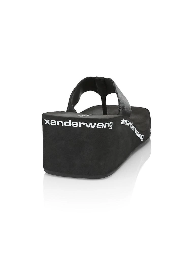 Alexander Wang AW Thong Wedge Mules 3