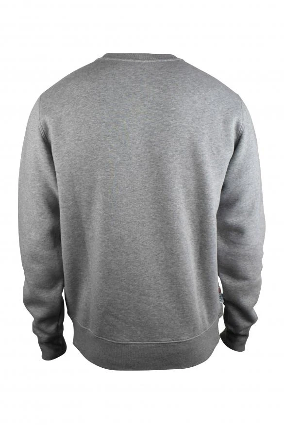 AUTRY Luxury sweatshirt for men autry sweatshirt in grey cotton with logo 3