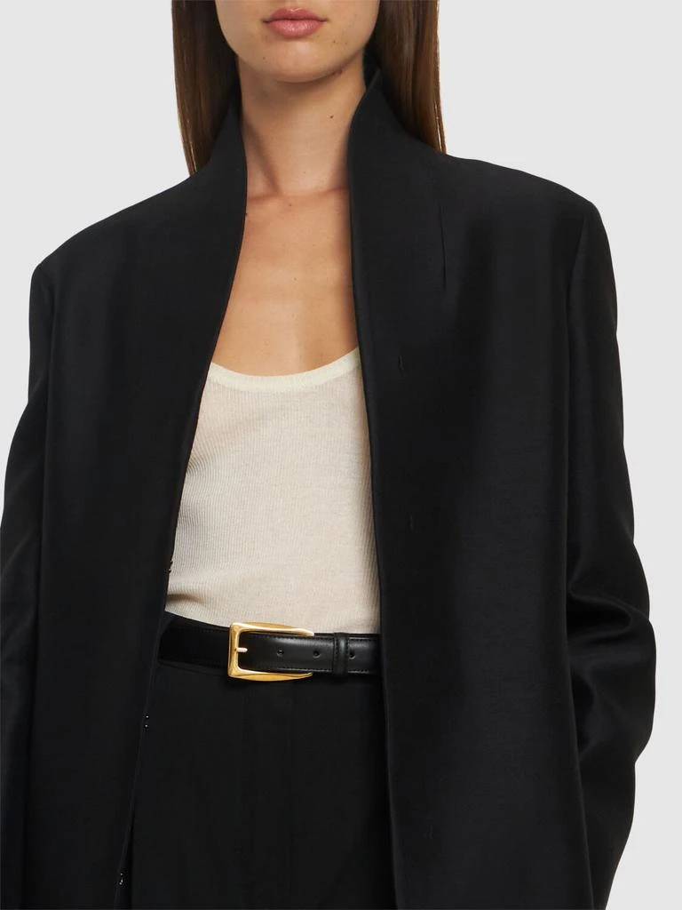 The Row Arco Leather Belt 1