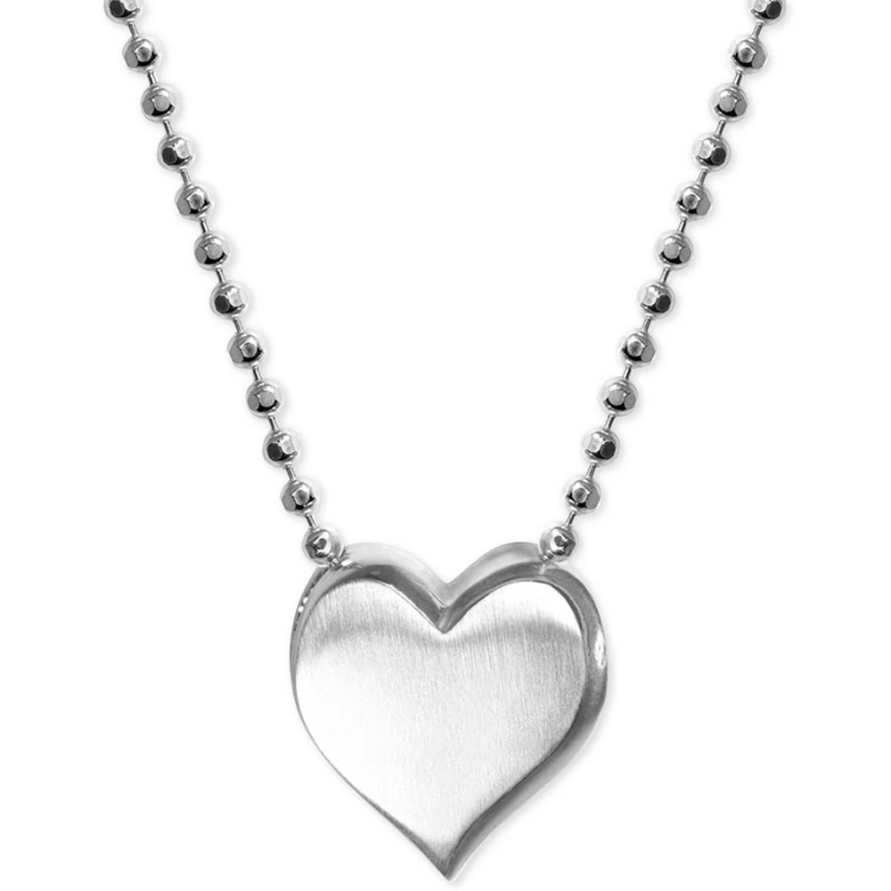 Alex Woo Heart Pendant Necklace in Sterling Silver 1