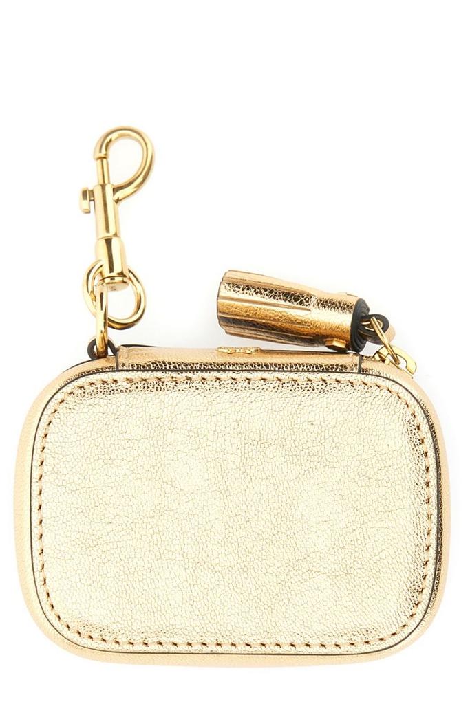 Anya Hindmarch Anya Hindmarch Logo Embossed Wallet Keychain