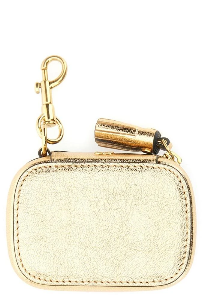 Anya Hindmarch Anya Hindmarch Logo Embossed Wallet Keychain 2