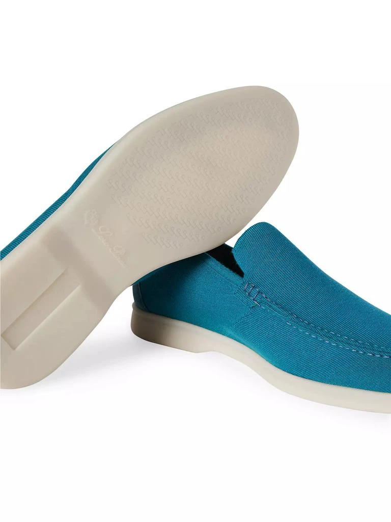 Loro Piana Summer Knit Walk Wish Loafers 6