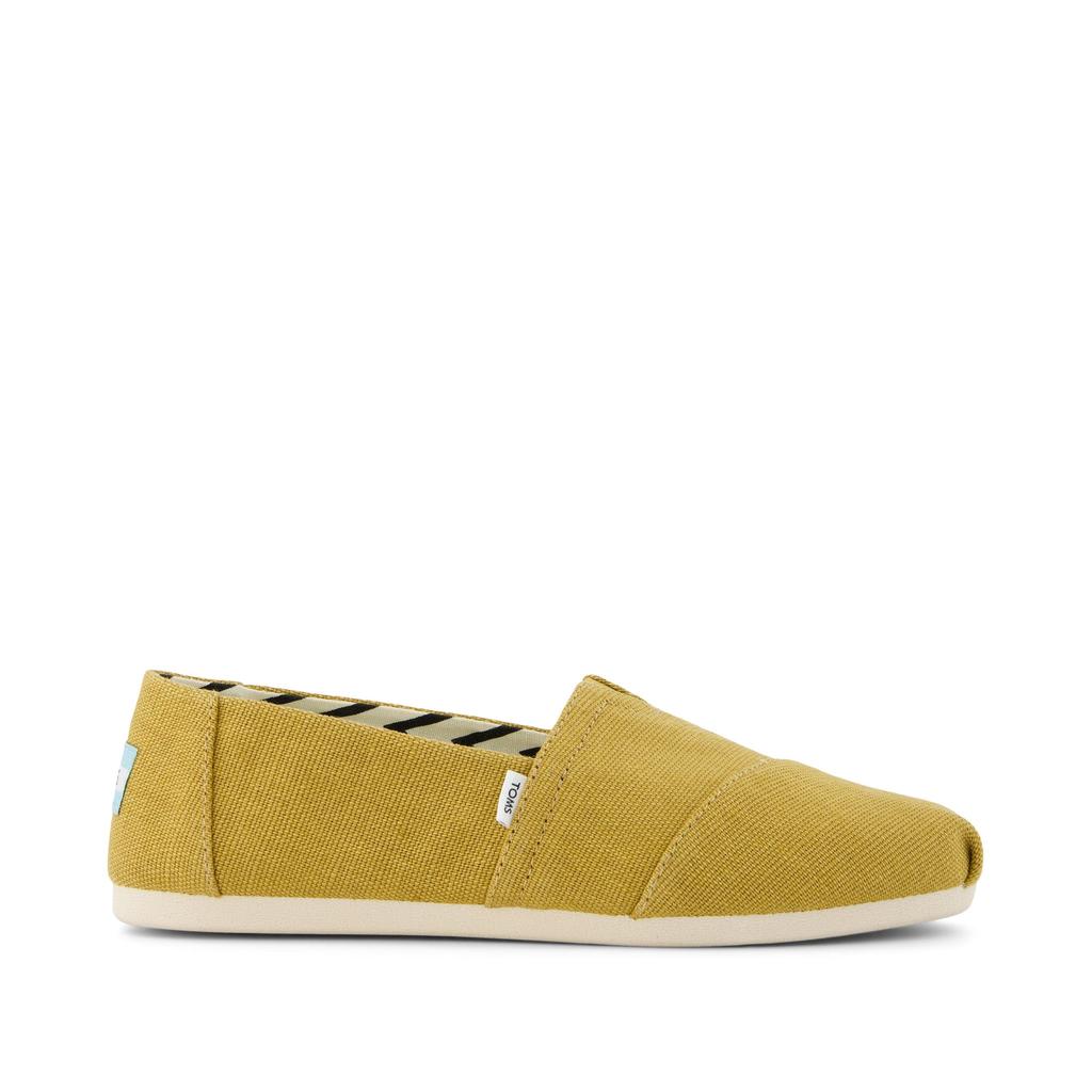 TOMS Shoes Classic Alpargata Golden Honey Heritage Canvas