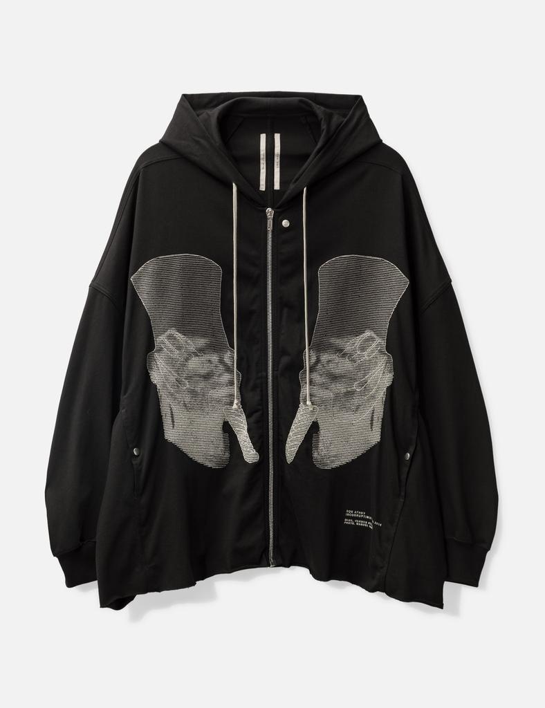 【RICK OWENS】RON JUMBO PETER JACKET ☆関税送料込み☆ RU01D3248_BAEM6_Pearl_And_Card
