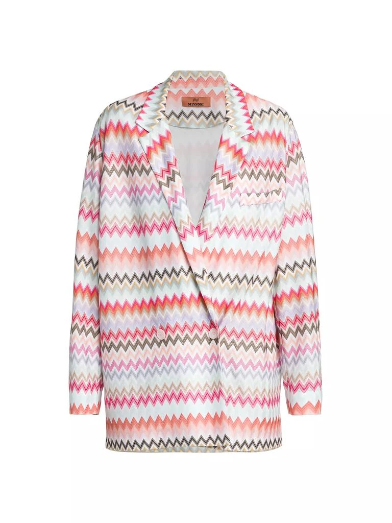 Missoni Zig Zag Longline Blazer 1