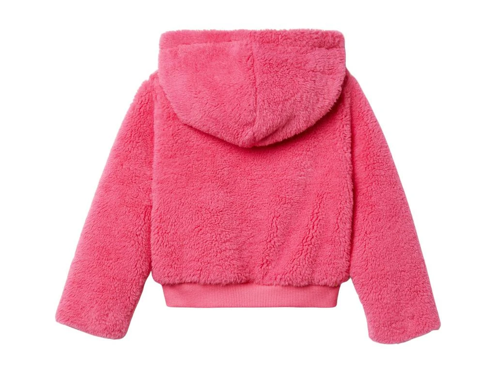 Janie and Jack Cropped Faux Fur Hoodie (Toddler/Little Kids/Big Kids) 2