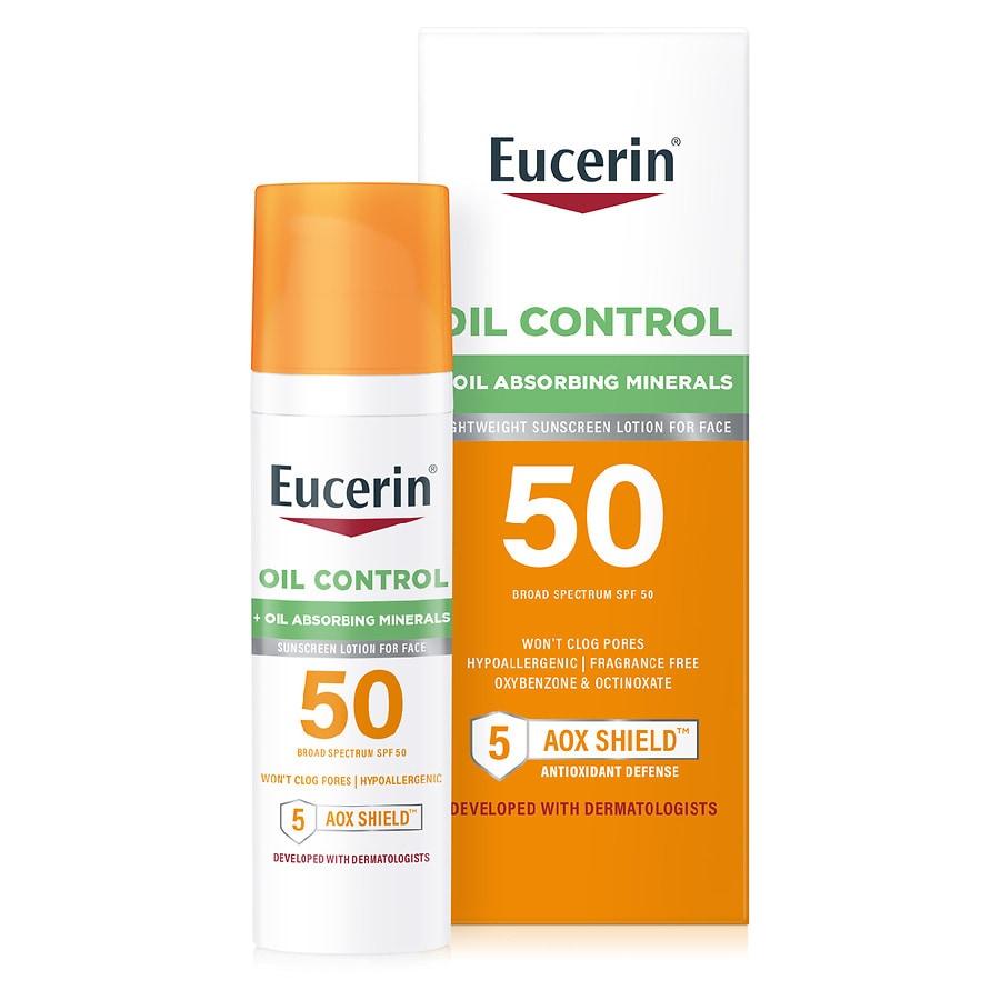 Eucerin Face Sunscreen Lotion SPF 50 For Acne Prone Oily Skin