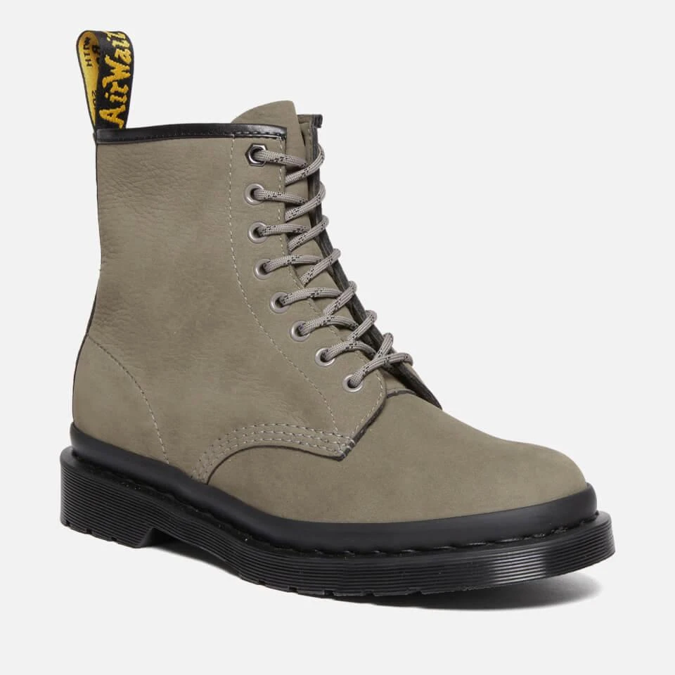 Dr. Martens DR. MARTENS MEN'S 1460 WATERPROOF NUBUCK 8-EYE BOOTS 2