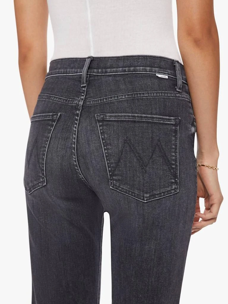 Mother The Ditcher Zip Ankle Jeans In Smoking Section 3