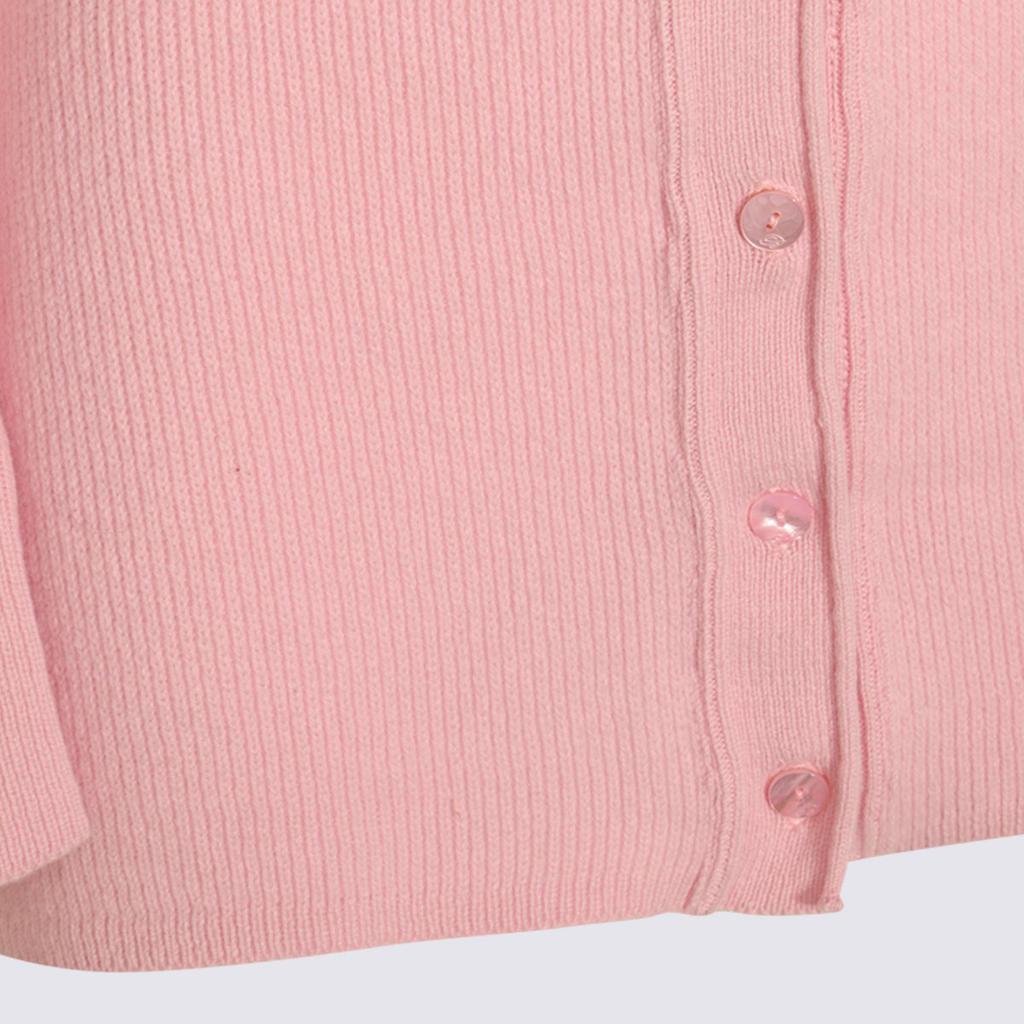 Blumarine Shearling Detailed Knitted Cardigan – On Sale Now with
