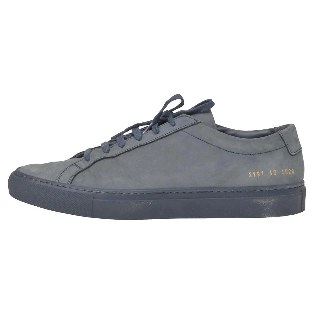 Common Projects Achilles Low Sneakers in Blue Suede 2