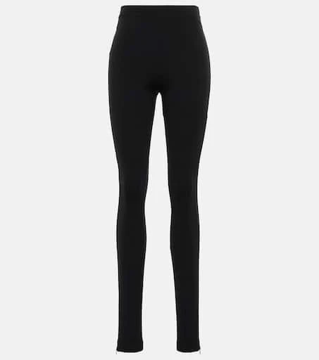 Totême Zip high-rise leggings 1