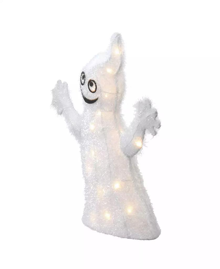 National Tree Company 18" Pre-Lit Smiling Ghost