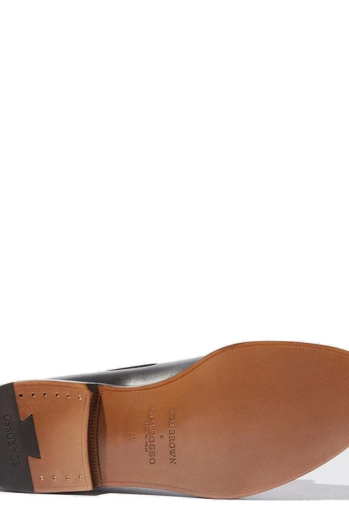 Scarosso Scarosso William Almond Toe Loafers 4