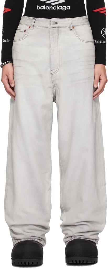 Balenciaga Relief Stitching Jeans デニム　S Balenciaga Relief Stitching Jeans - Blue - Men | 833433TSW694200