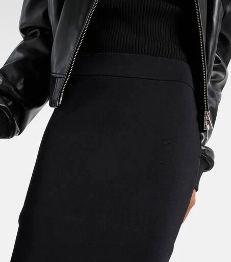 The Frankie Shop Solange knitted pencil skirt 4