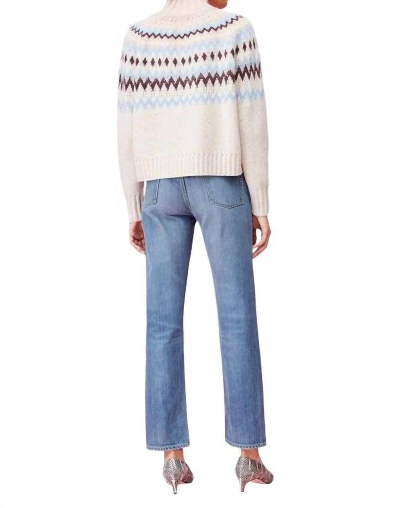 Rebecca Taylor Rebecca Taylor - Cozy Wool Fairisle High Neck Pullover