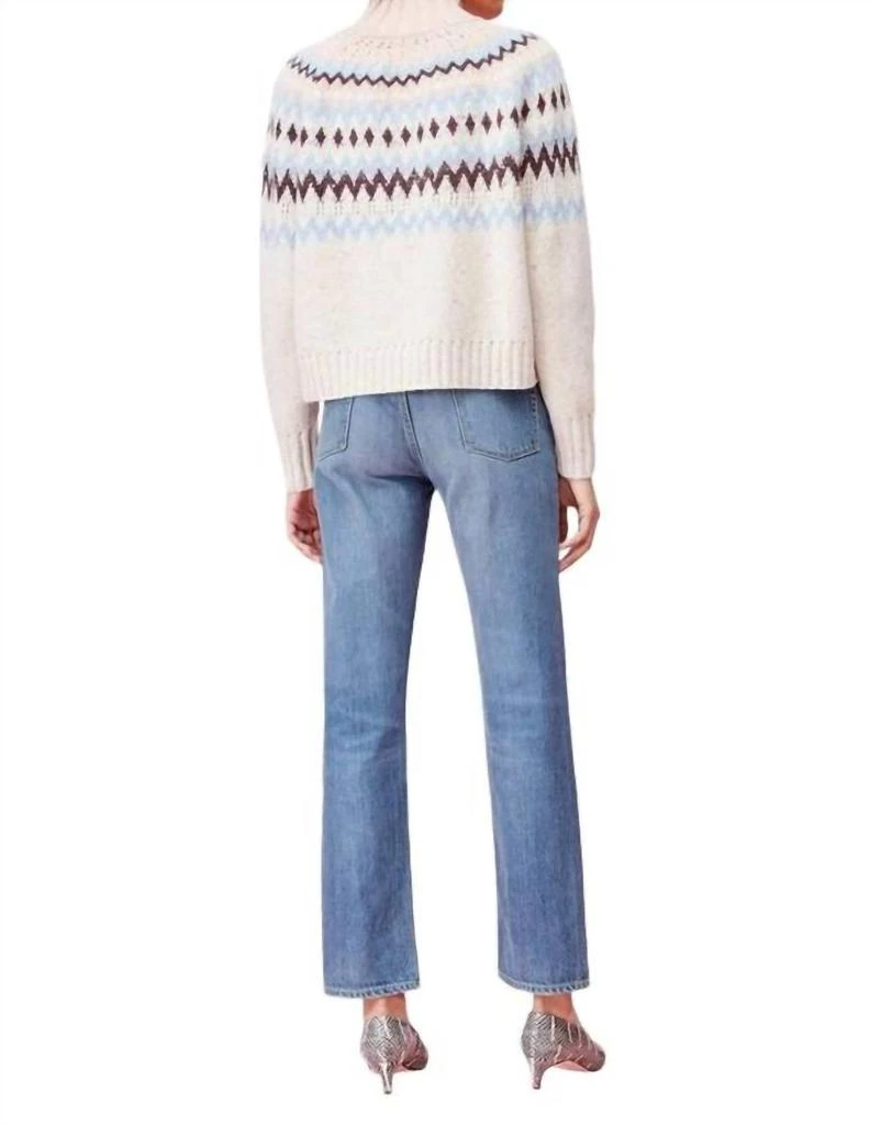 Rebecca Taylor Rebecca Taylor - Cozy Wool Fairisle High Neck Pullover 2