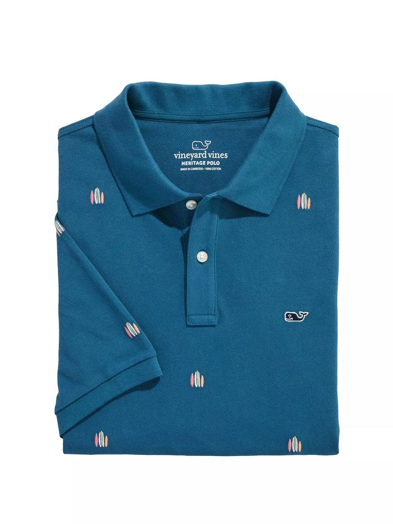 Vineyard Vines Novelty Heritage Cotton Polo Shirt 2