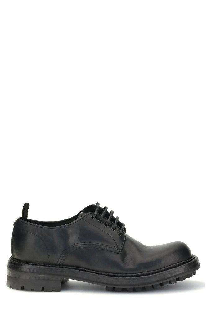 Dolce 
Gabbana Dolce 
Gabbana Round Toe Derby Shoes
