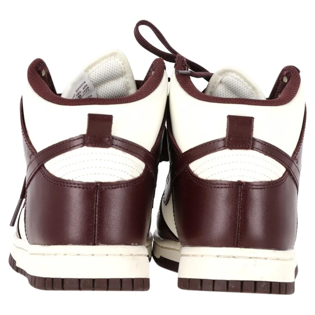 NIKE Dunk High Burgundy Crush Sneakers in Burgundy Leather 5