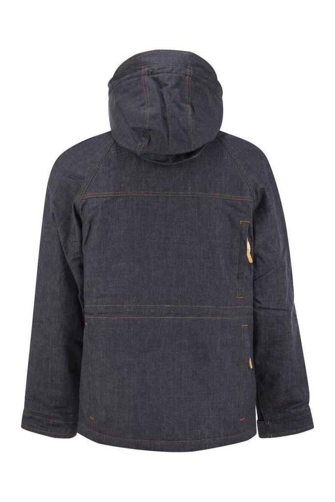 MANIFATTURA CECCARELLI Manifattura Ceccarelli New Fisherman Denim - Hooded Parka In Denim Fabric 2