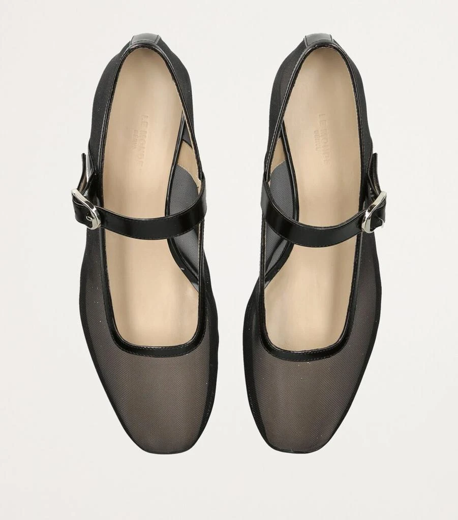 Le Monde beryl Mesh Mary Jane Ballet Flats 4