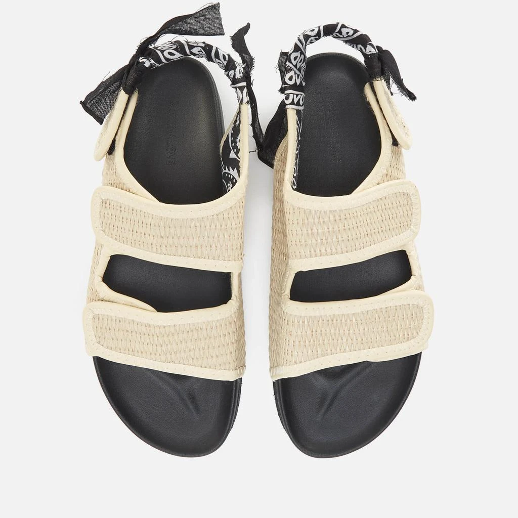 Arizona Love Women's Apache Bandana Raffia Sandals 2