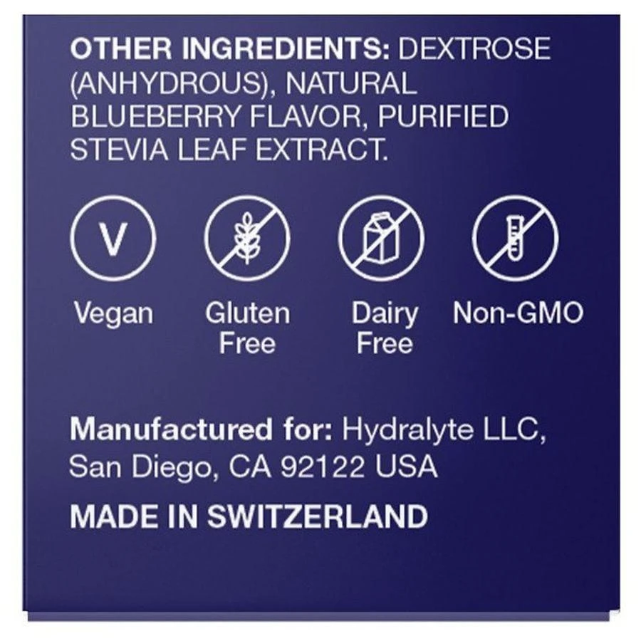 Hydralyte Electrolyte Hydration Elderberry Powder Sticks 3
