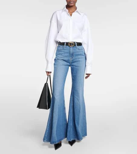 FRAME The Extreme Flare high-rise flared jeans 2