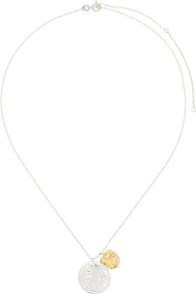 Alighieri Silver & Gold 'La Collisione' Necklace 1