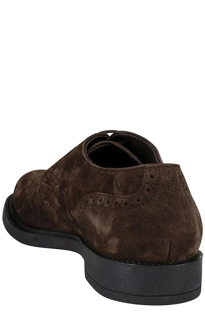 Tod's Tod's Logo Embossed Lace Up Shoes 3