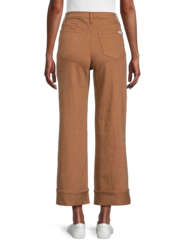 Joe's Jeans Wide Leg Ankle Cuff Jeans 2