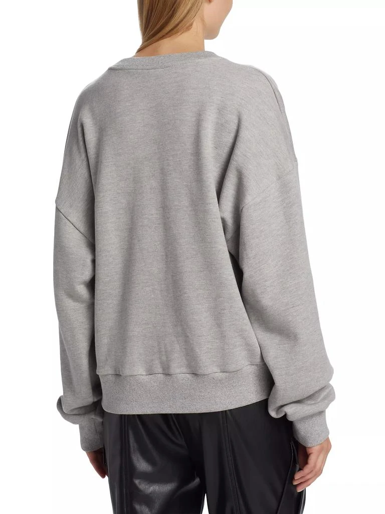 Cinq à Sept Brandy Graphic Cotton Sweatshirt 5